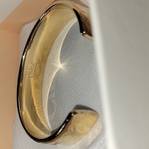 Chloé Gold-Plated Brass Bangle - Picture 6 of 11